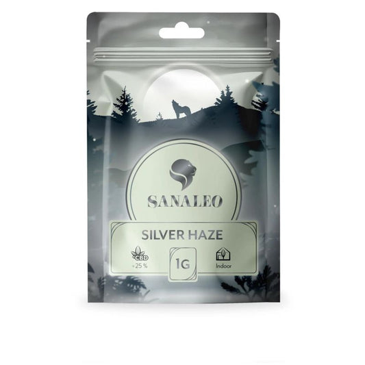 Sanaleo CBD Blüte - Silver Haze 25% 1g